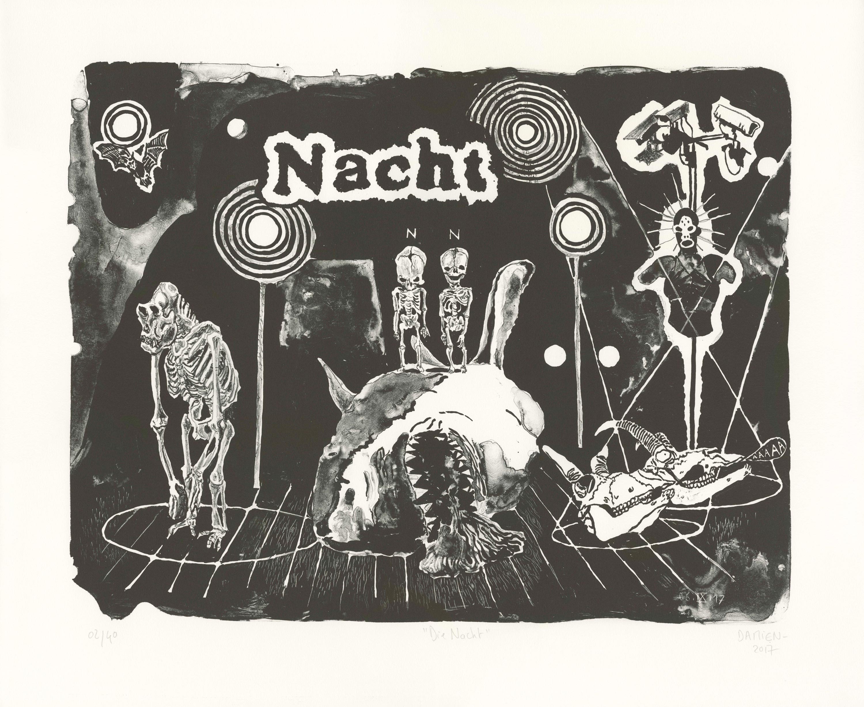 Damien DEROUBAIX - Die Nacht, 2017