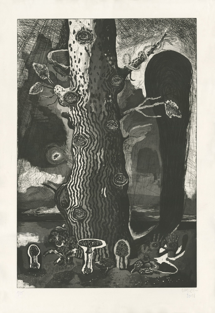 Damien DEROUBAIX - L'Arbre, 2018