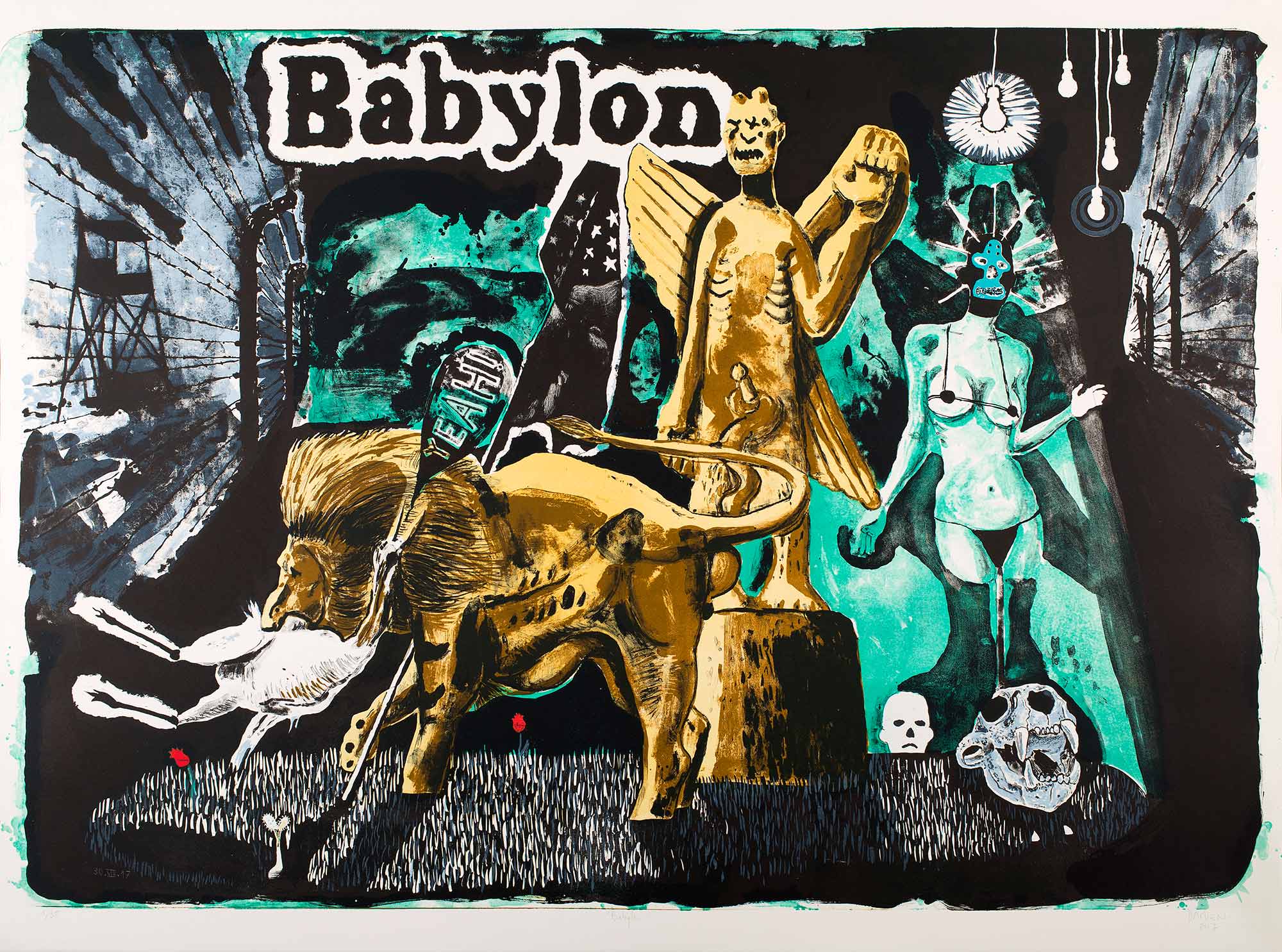Damien DEROUBAIX - Babylon, 2017