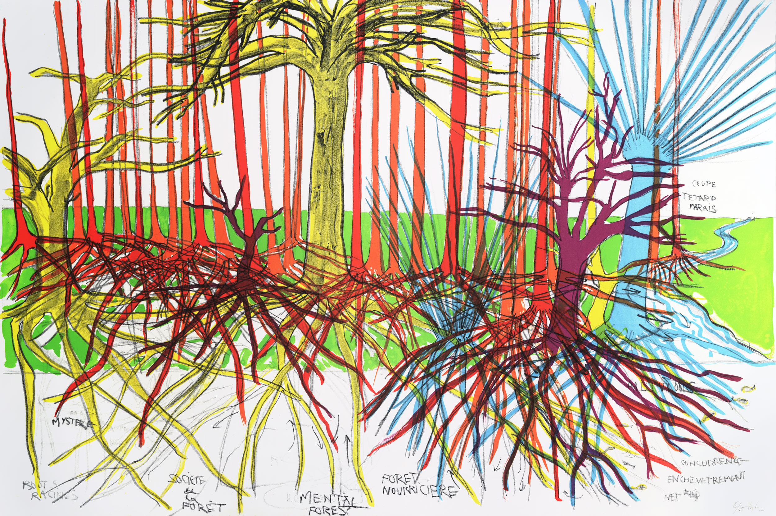 Fabrice HYBER - Racines, 2026