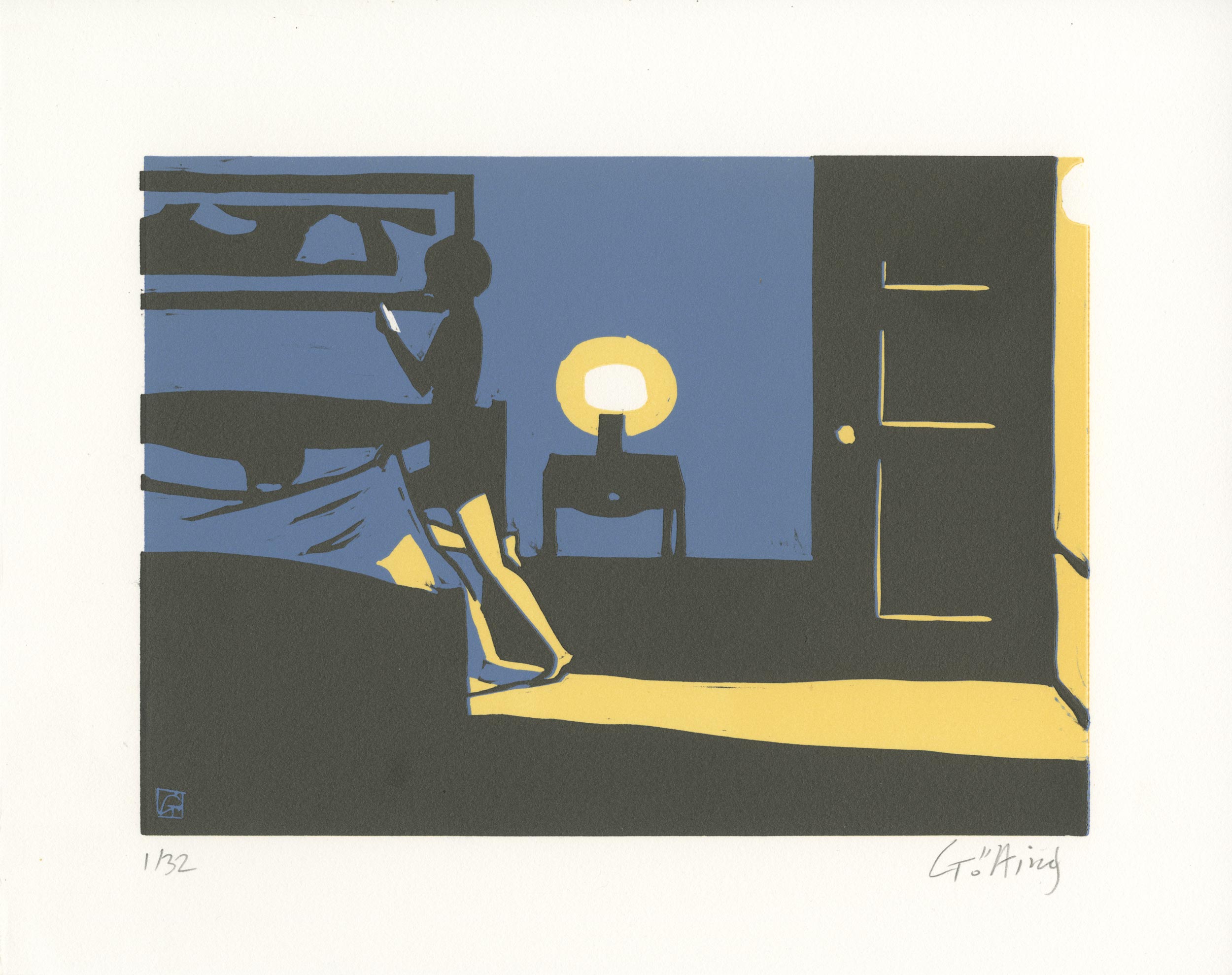 Jean-Claude GTTING - LINOGRAVURE 3, 2022