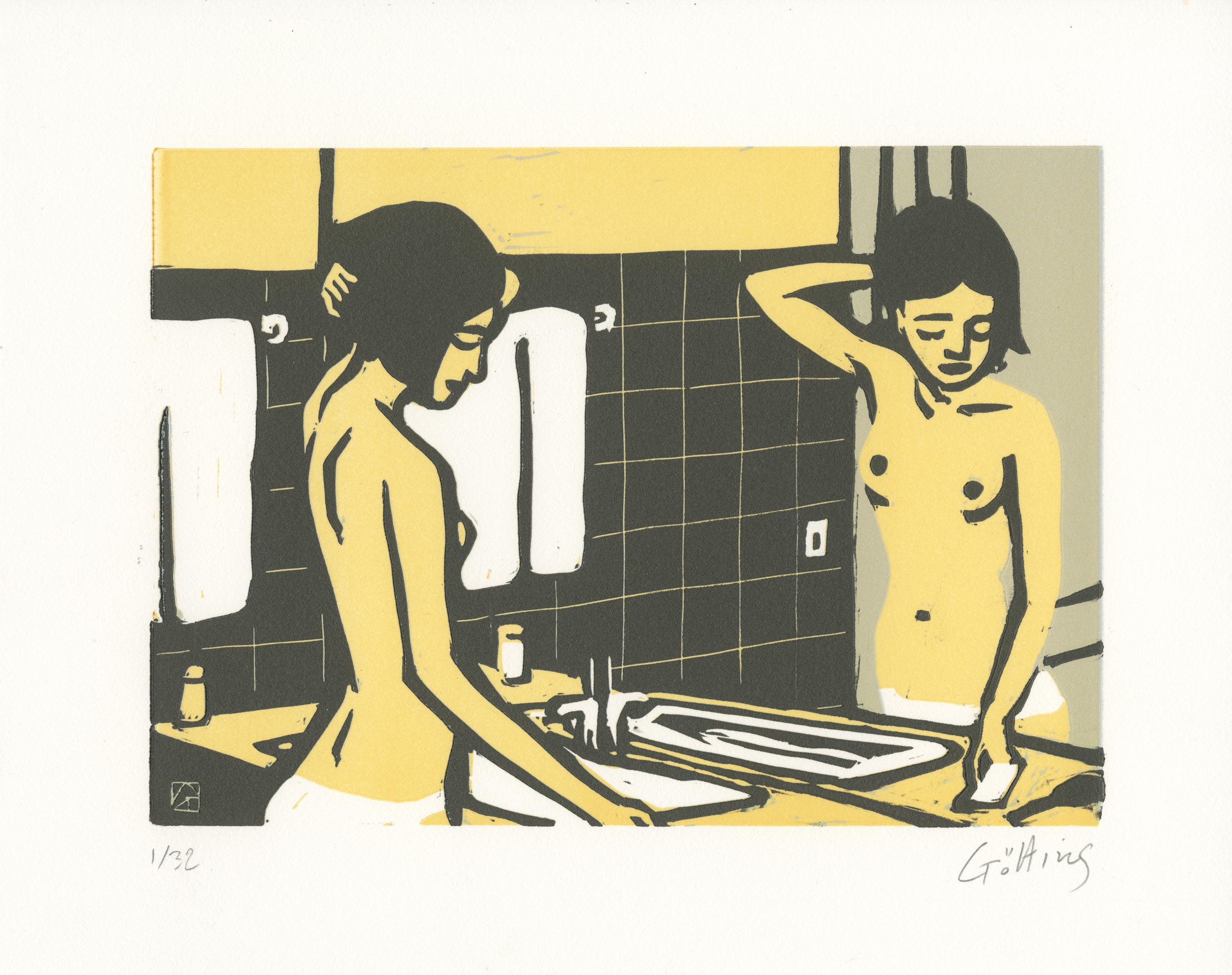 Jean-Claude GTTING - LINOGRAVURE 6, 2022