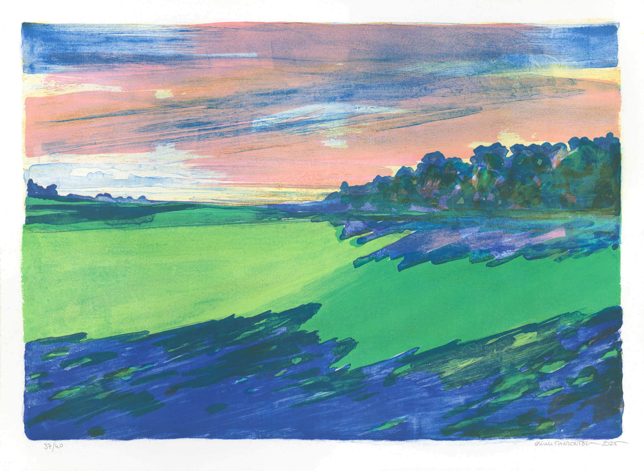 Olivier MASMONTEIL - M&eacute;moire du ciel 2#, 2025