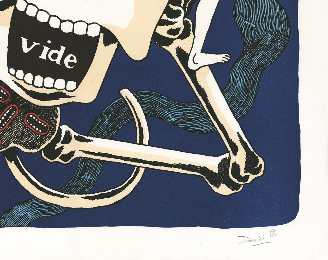 DAVID B - Sur le Squelette d'Ikkyu, 2017-2018 - 