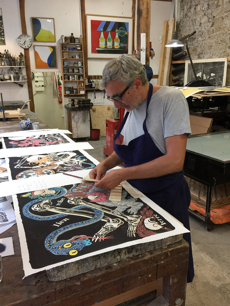 DAVID B - Sur le Squelette d'Ikkyu, 2017-2018 - 
