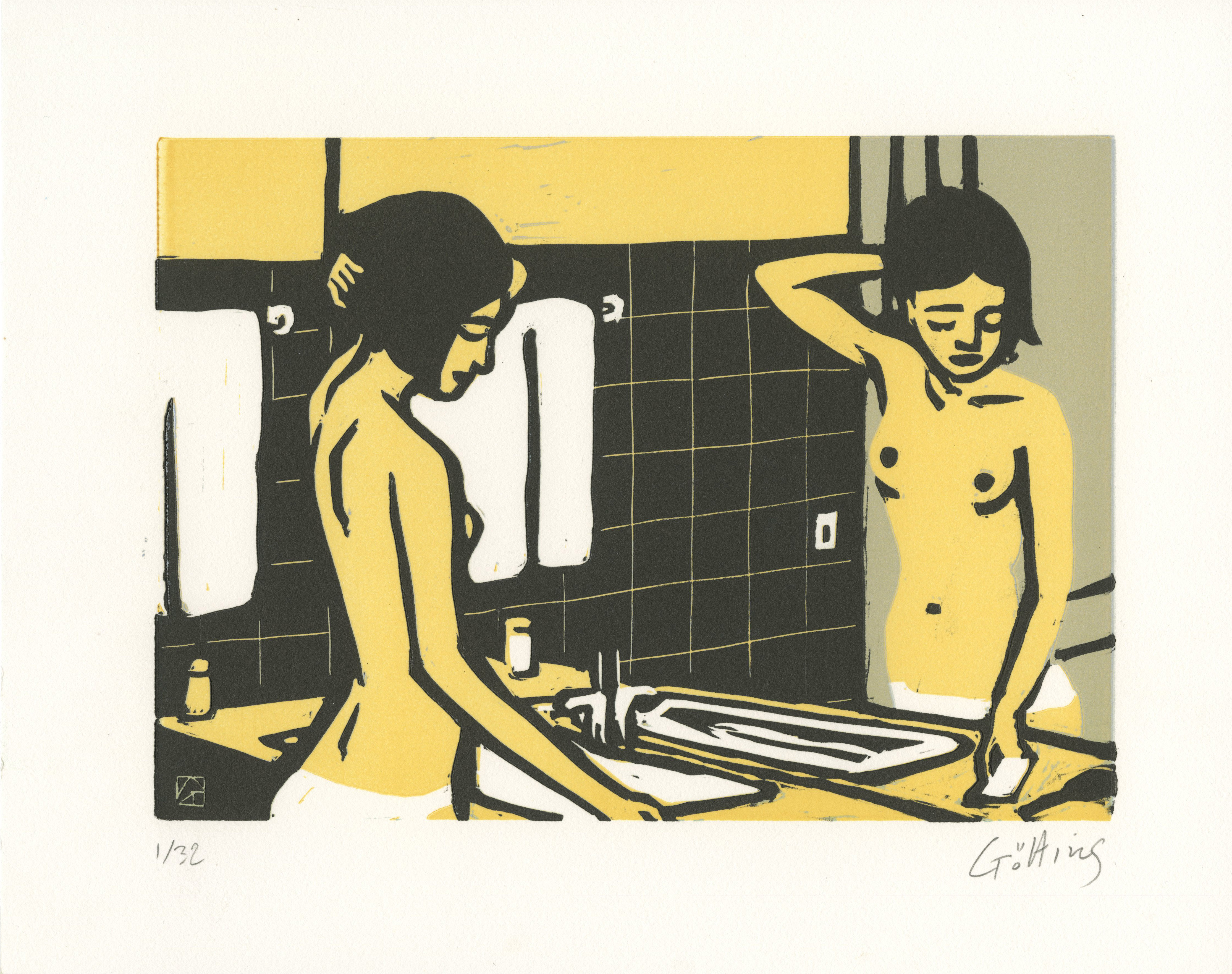 Jean-Claude GTTING - LINOGRAVURE 6, 2022