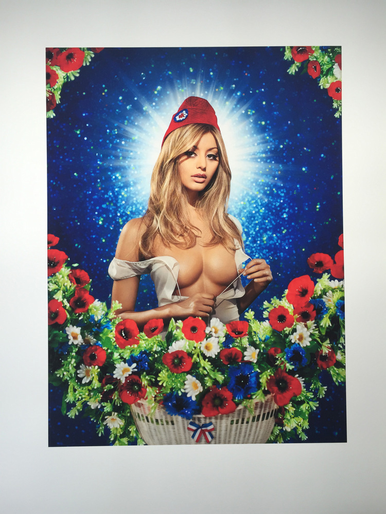 Pierre Commoy & Gilles Blanchard dits PIERRE & GILLES - Zahia / Marianne, 2015 - 