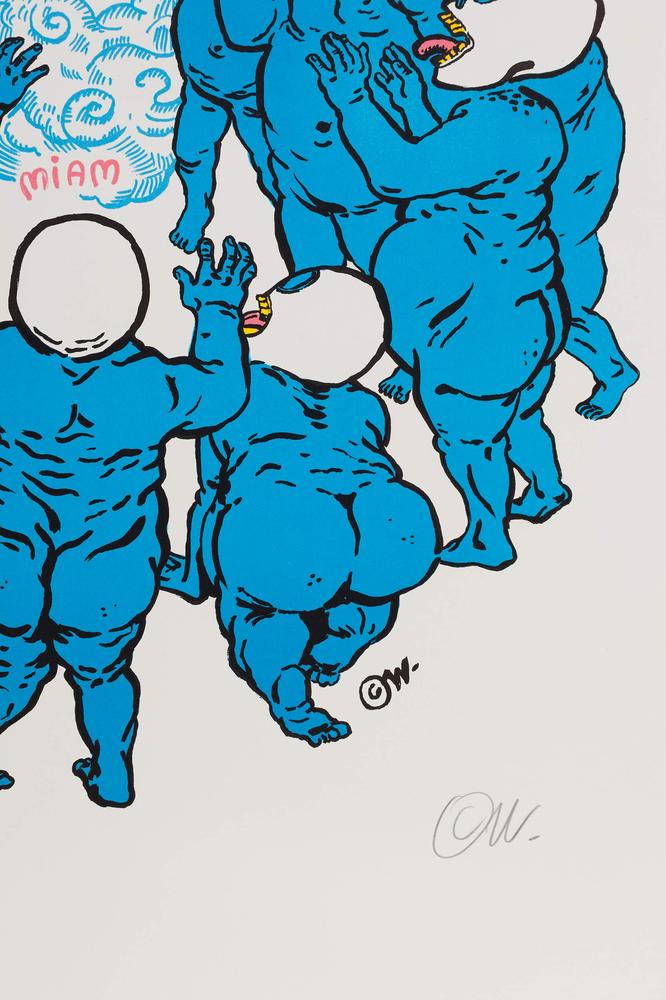 WINSHLUSS - Ceci Est Mon Corps, 2018 -  Estampe signée et numérotée au crayon par l'artiste